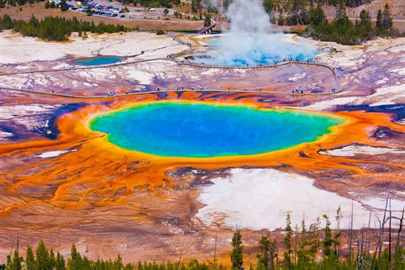 Grand Prismatic in Yellowstone